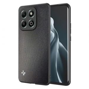 EASSGU Coque de T&eacute;l&eacute;phone pour Honor 200 Smart/Honor X7C (6.8" inches), Etui en Cuir de Style Business - Kevlar (EASSGU, neuf)