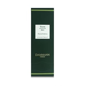 Dammann Tisane Bali - Tisane aromatis&eacute;e avec notes douces et citronn&eacute;es, 24 sachets cristal - Dammann Fr&egrave;res (TeahausPT, neuf)
