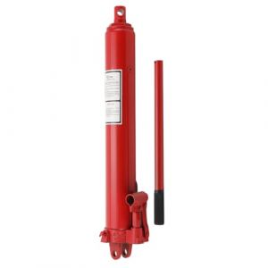 CDZHLTG 12 Tonnes Verin hydraulique Long pour Grue dAtelier, Cylindre Hydraulique Support Moteur Simple Pompe, Vérin Hydraulique de Levage de Bras Manuel, Utilisation Verticale (CDHZMYO, neuf)