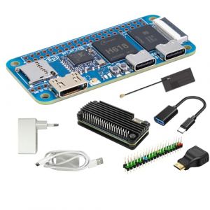 youyeetoo Banana Pi BPI-M4 Zero Ordinateur mono-carte 4G RAM 32G eMMC 1,5 GHz Allwinner H618 Quad Core CPU, support 4K Display Run Ubuntu, Pi Zero 2 W Alternative (kit de construction en coffret (youyeetoo, neuf)