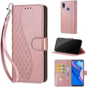 Coque pour Huawei P Smart Z / Y9 Prime 2019 &Eacute;tui, Antichoc Cuir Portefeuille Etui Housse avec [B&eacute;quille] Compatible Enjoy 10 Plus/Honor 9X / Honor 9X Pro Rose Or (WGR Global Business, neuf)