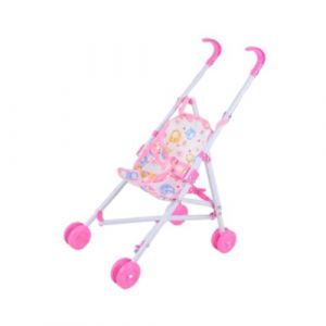 perfk Poussette de Simulation pour poupées, Cadeaux de fête, Mini Landau, Jouet Miniature Pliable pour Enfants de 1, 2 et 3 Ans, Rouge (perfk, neuf)