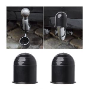 JNNJ 2 Pi&egrave;ces Cache Boule Attelage, Capuchon De Protection pour Attelage De Remorque, Housse &eacute;tanche pour Boule D'attelage De Remorque, pour Voiture, Bateau, Camions, Caravane, Camping-Car, Motorhome (KJHmaoyi, neuf)