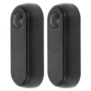 Asixxsix Capteur de Faisceau de Porte Infrarouge, Capteur de Cellule Photoélectrique pour Ouvre-porte avec Alarme Antivol sans Fil pour Ouvre-porte de Garage Automatique (erichip, neuf)