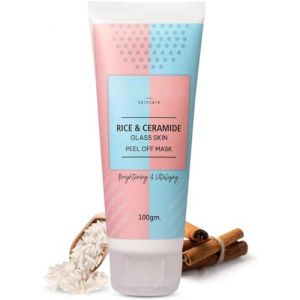 Masque &agrave; d&eacute;coller en verre cor&eacute;en de riz et c&eacute;ramide pour VR 100 g | Pour une peau impeccable et un teint &eacute;clatant | Sans paraben (REVA STORE's, neuf)