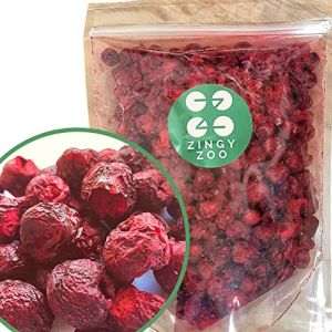Cerises Griottes Lyophilis&eacute; | XXL 500g Fruits Seches &agrave; Base de Fruits Frais | Griottes au Kirsch | Freeze Dried Fruit | Sans Sucre Ajout&eacute; Cerises Confite | Freeze Fruit S&eacute;ch&eacute;es Pur et Naturel Vegan (ZingyZoo store, neuf)