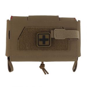 Pochette tactique V3 &agrave; d&eacute;gagement rapide MOLLE, ceinture de combat, gilet de chasse, plaque, trousse de premiers soins m&eacute;dicaux(T) (RSY OUTDOOR, neuf)