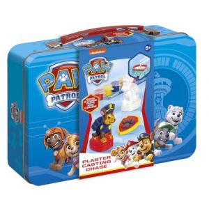 Pat' Patrouille Lot de 6 figurines en plâtre dans une jolie boîte cadeau À partir de 3 ans (MrPackage, neuf)