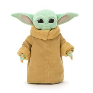 Disney Store Official Peluche Miniature Grogu, The Mandalorian, Peluche de 20 cm, Personnage B&eacute;b&eacute; Yoda (Disney Store FR, neuf)