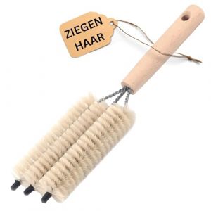 Novaliv Brosse de nettoyage pour radiateur - 25 x 8 x 3 cm - Id&eacute;ale comme brosse de nettoyage de chauffage - Fourche &agrave; 3 compartiments - Plumeau de radiateur (AMP GmbH, neuf)