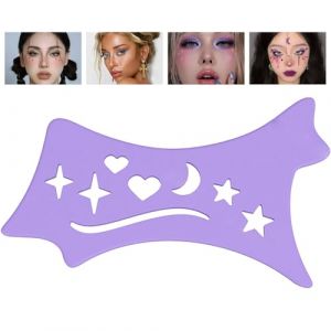 Eyeliners Stencils Wing Tips | Outil d'eyeliners souples et flexibles, chiffons de nettoyage réutilisables, contour des yeux pour débutants et amateurs de beauté (JnU, neuf)