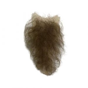 Faux Cheveux Priv&eacute;s Invisible R&eacute;aliste Poils Faux Poitrine Cheveux Moustache Faux Cheveux Des Aisselles Fait &agrave; la main 5x12cm,Marron,One Size (BeLongsYou, neuf)