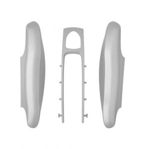 LT Easiyl Coque de Protection pour Cl&eacute; T&eacute;l&eacute;commande de Voiture Compatible avec Porsche Compatible avec Panamera 971 911 Argent (LT-Easiyl, neuf)