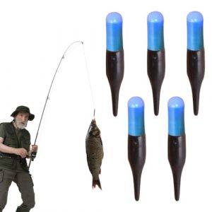 Flotteur Peche, Lot of 5 Bouchon Lumineux Peche, Flotteur Truite, Bobbers De P&ecirc;che, Flotteur Lumineux De P&ecirc;che Nuit, Les Accessoires De P&ecirc;che Ont Conduit Un B&acirc;ton De Lueur pour, Papa (zoncy, neuf)