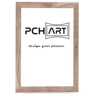 PCH[art] Cadre photo &laquo; New Alaya - Wood Optics &raquo; - Couleur bois : ch&ecirc;ne sauvage - Dimensions : 90 x 120 cm - Cadre &eacute;l&eacute;gant pour vos photos et motifs (Rahmengalerie24, Alle Preise inkl. deutscher Ust., neuf)