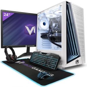 VIBOX II-122 PC Gamer Complet &bull; 23" &Eacute;cran &bull; Intel Core i5 10400F 4,3 GHz &bull; Nvidia RTX 5060 8 Go &bull; 16 Go RAM &bull; 1 to SSD &bull; Windows 11 &bull; WiFi (Vibox Gaming, neuf)