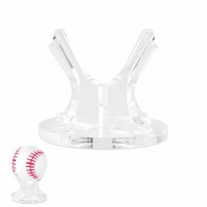Support de Balle en Acrylique, Support d'Affichage de Balle Support de Balle en Acrylique Support d'Affichage de Baseball pour Affichage de Sphères de Balle de Golf et de Tennis de Baseball (Jenniy, neuf)