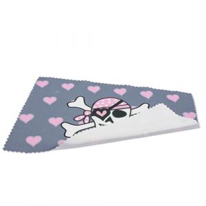 Lingette textile de nettoyage personnalisé photo – Lingette microfibre blanc avec photo imprimée – Lingette textile personnalisable pour écran ou lunette (OCADEAU COM, neuf)