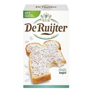 De Ruijter Vermicelles &agrave; l'Anis, Flocons / Anijshagel Anijs (Pantry INTL, neuf)