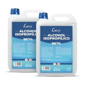 LUCCY Alcool Isopropylique 99,9% Extra Pur | Isopropanol Liquide IPA Nettoyant, Solvant et D&eacute;graissant (2 x 2 Litres) (MUNTRADE, neuf)