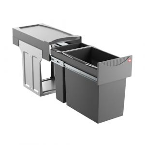 Hailo 3666111 Collecteur de déchets TA Swing 30.2/31 pour armoires d'une Largeur Minimale de 300 mm avec Porte pivotante (S&O Handelsgesellschaft mbH, neuf)