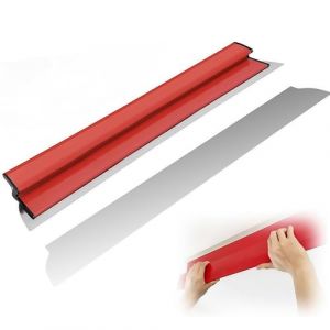 Spatule Lisseuse Couteau Enduit Set, 40 cm Lame a Enduire Lisser, Outil Parfait pour un Lissage Impeccable des Enduits, Id&eacute;al pour Les Plaquistes pour le Pl&acirc;trage des Plafonds et des Murs (Guqdjin-EU, neuf)
