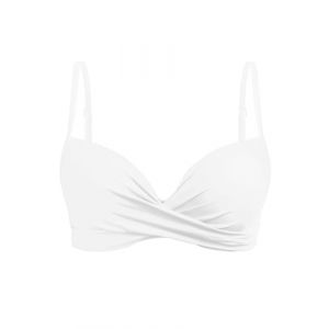 Aqua Eve Haut de bikini &agrave; armatures pour femme - Haut de bain push-up - Haut de maillot de bain rembourr&eacute;, blanc, XX-Large (FURONGHUA-FR, neuf)