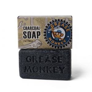 Grease Monkey - Savons Naturels Pour Hommes, Charbon Actif - Savon Pour Hommes, Cadeaux Pour M&eacute;canicien, F&ecirc;te Des P&egrave;res - 200 Grammes Chacun (Bali Soap Europe, neuf)