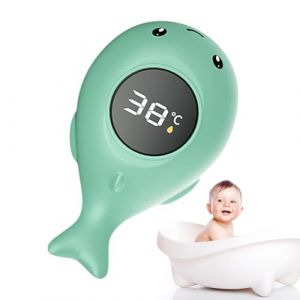 Thermom&egrave;tre Num&eacute;rique LED B&eacute;b&eacute; Flottant Baignoire, Thermom&egrave;tre De Bain Pour B&eacute;b&eacute;, Thermom&egrave;tre Num&eacute;rique Tactile Pour Baignoire (FCFengchen, neuf)