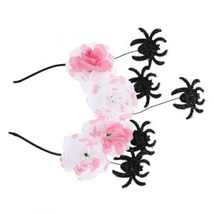 Beavorty Bandeau Araignée Manteau Décor Fantôme Costume D'enfant Accessoire De Cheveux Pour Femmes Déguisement De Diable Décoration Accessoire De Déguisement De Cosplay Blanche En Tissu (T Innovation·HX, neuf)