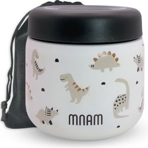 mnam Thermos Alimentaire Chaud 400 ml - Thermos Bébé - Gamelle Isotherme Repas Chaud - Boîte Repas - Boîte Alimentaire Isotherme - Gamelle - Lunch box - Food Thermy (Flaskdino) (mnam, neuf)