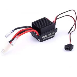 ARCELI Contr&ocirc;leur de Vitesse ESC 320A, 6-12 V ESC Brushed R&eacute;gulateur pour RC Camion Voiture Bateau T&eacute;l&eacute;command&eacute; (lingyunfeng, neuf)
