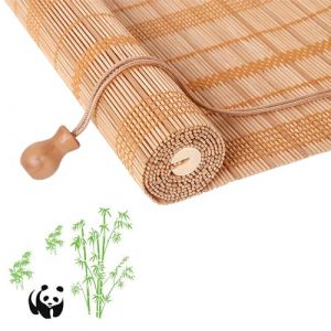 JSDMBD sur Mesure Store Venitien Store Bambou Exterieur Store Occultant Fenetre Tissé à La Main Facile à Installer Convient pour Une Utilisation Intérieure Et Extérieure D+ carbonized Color (LXXDSDDM, neuf)