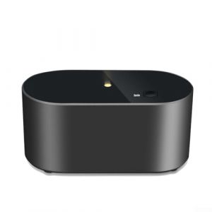 DAZZLEEX Diffuseur d'huiles essentielles, nébuliseur de parfum pur, diffuseur d'arômes sans eau pour la maison et le bureau (noir) (housetag, neuf)
