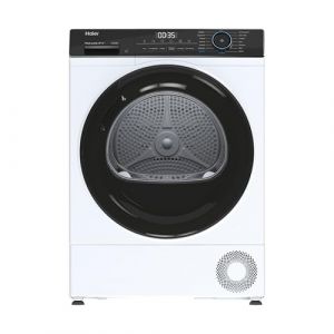 Haier I-Pro S&eacute;rie 3, HD100-A2939E-IT, S&egrave;che-linge, 10 kg, Classe A ++, 65 dB, Vapeur, 15 programmes, Blanc, AxLxP 84,5 x 59,5 x 66,5 cm (To B To C, neuf)