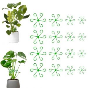 JEYORZY 24 Pcs Attache Plante Grimpante Accroche supports de tige de plantes grimpantes Clips de Support pour Plantes Attache Plante Grimpante Intérieur Clips de Fixation Crochets de Fixation Clips (Wacicy EU, neuf)