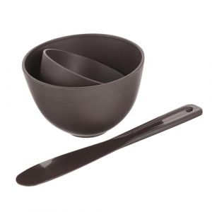 CIYODO Bol Silicone Non Adh&eacute;rent pour Cire avec Poign&eacute;e Grand R&eacute;cipient Pliable pour Soin Esth&eacute;tique DIY Bol M&eacute;langeur Masque Visage Pratique pour Usage Maison et Salon (ChanghaiWall, neuf)