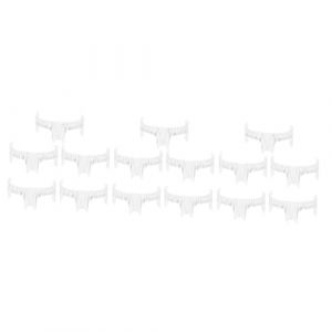 Baluue 15 Pièces Règle De Tatouage Outil z Xoutil Moules De Règle De Position Des Sourcils Règles De Sourcil Pochoir De Sourcil De Tatouage De Sourcil Transparent Plastique (Fortune Luck, neuf)