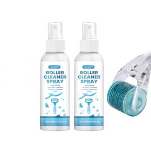 Spray Derma Roller Cleaner,2pcs Spray Derma Roller,Spray Nettoyant Derma Roller,Micro Needling Derma Roller Cleaner,Micro Needling Visage Nettoyant Spray,Microneedling Cleaner,100ml (mjy79go, neuf)