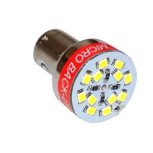 Générique Ampoule Sonore 12V LED P21W BA15S Blanc Feux de Recul Auto Moto Voiture Signal Marche Arrière pour Bateau Camion Camping Car Feu Recul Arrière 12V (JJ AUTOBITS, neuf)