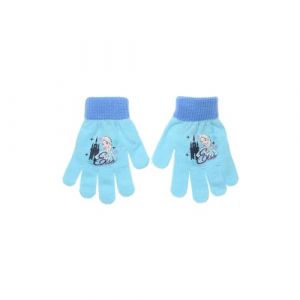 Suncity La Reine des Neiges Gants Enfants Disney, Acrylique et Polyester, Taille Unique 4-10 Ans, Motif Elsa et Anna (Bleu Cyan) (FRENCH MARKET, neuf)