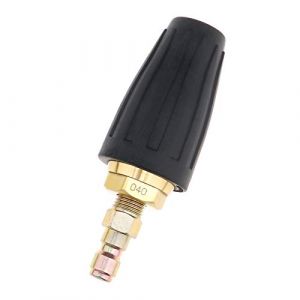 Create idea 040 Buse Turbo Rotative Haute Pression 3000PSI 1/4" Bouchon Connexion Rapide Buse de Pulv&eacute;risation Buse Jet Spirale (Create Idea, neuf)