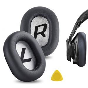 Geekria Oreillettes de Remplacement pour Casque for Plantronics BackBeat Pro 2, BackBeat Pro 2 Special Edition, Voyager 8200 UC，,Coussinets d'oreille Coussins （Gris） (GeekriaDirectEU, neuf)