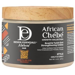 Crème fortifiante braid & twist-out african chebe (MIX BEAUTY, neuf)