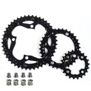 FiTspi 64/104 BCD Plateau de pédalier 3 x 9S 22T 32T 44T Triple plateau de pédalier durable pour vélo de route, VTT (JIUlong, neuf)