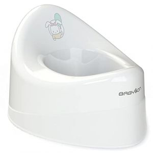BABYLON Shell pot bebe toilette, antid&eacute;rapant petit pot toilette b&eacute;b&eacute;, wc enfant, anatomique pot bebe, pot pour enfants, petit pot b&eacute;b&eacute; blanc (Kleeblatt GmbH, neuf)