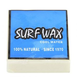 Fishlor Surf Wax, Cire de Surf de Haute qualité antidérapante Surf Wax Planche de Surf Skimboard Cire de Skateboard Accessoire de Surf(Bleu) (hightseck, neuf)