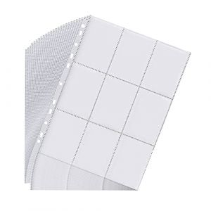 Newpop 40 Pcs protege carte double face 720 poches, pochette cartes transparentes, 11 trous classeur sleeves, protection carte à collectionner pour Pokemon carte, basket-ball/football Porte cartes (amine ecommerce, neuf)