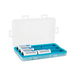 JJC Bo&icirc;tier de batterie r&eacute;sistant &agrave; l'humidit&eacute; pour 9 piles rechargeables CR123 / CR123A / CR17345 / 16340 (FOTOER Hub, neuf)