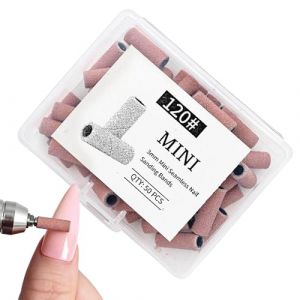 Lot de 50 bandes abrasives compactes pour salon de manucure - Pour les voyages d'affaires, les f&ecirc;tes, l'&eacute;cole, les amies, les &eacute;pouses, les filles (zixukh, neuf)